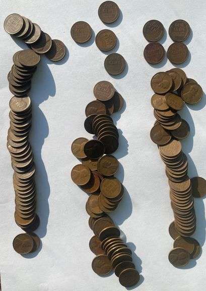 1930 D 1934 D &1935 D Lincoln Cent Rolls