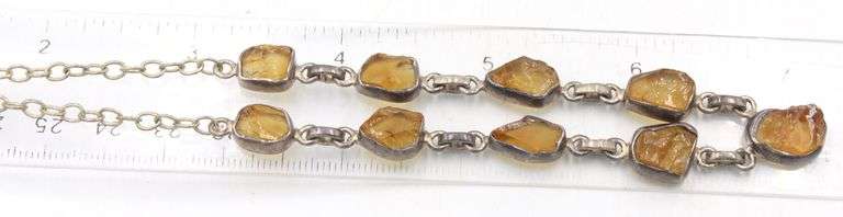 Vintage 925 sterling silver group lot of 4 necklaces