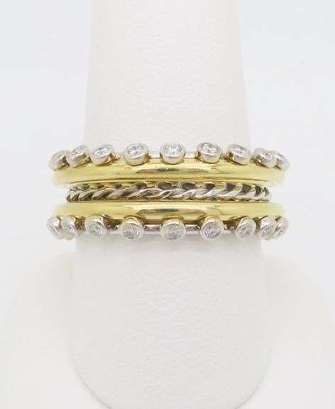 Custom Made 18k & 22k Diamond Ring