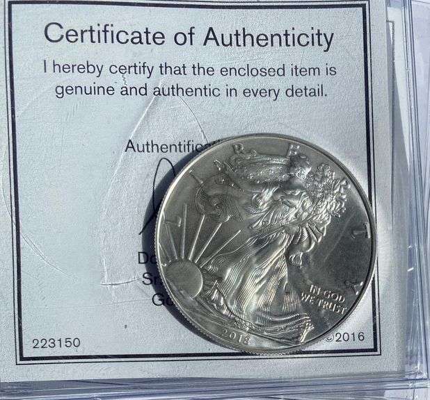 3 Gov Mint Certified Unc 2018 Silver Eagless