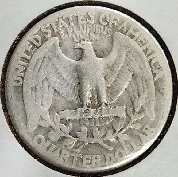 1934 Double Die Washington Quarter, Circulated