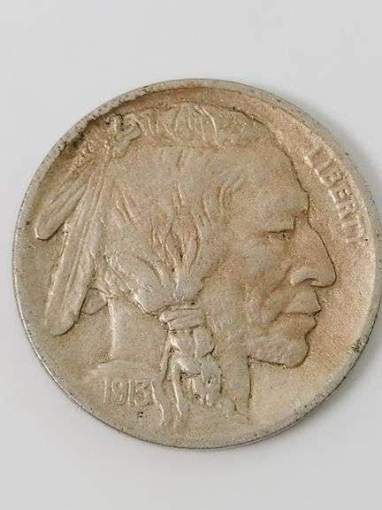 1913 Buffalo Nickel "3 Coin Lot", Circulated