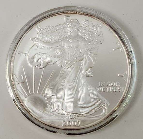 2007 American Silver Eagle, Uncirculated