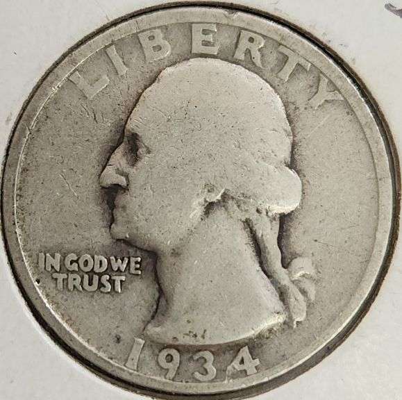 1934 Medium Motto DDO, Circulated