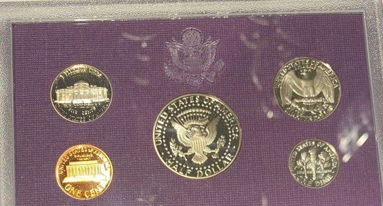 1988-1992 US Proof Sets