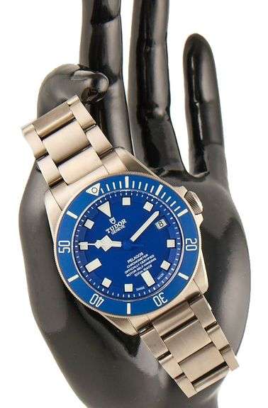 Tudor Pelagos 25600TB, 42mm, Blue Dial, Titanium Men’s Watch W/ Box and Papers