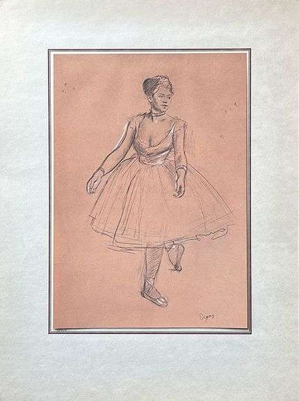 Extremely Rare Edgar Degas, From 'Degas: Pastels et Dessins' Suite