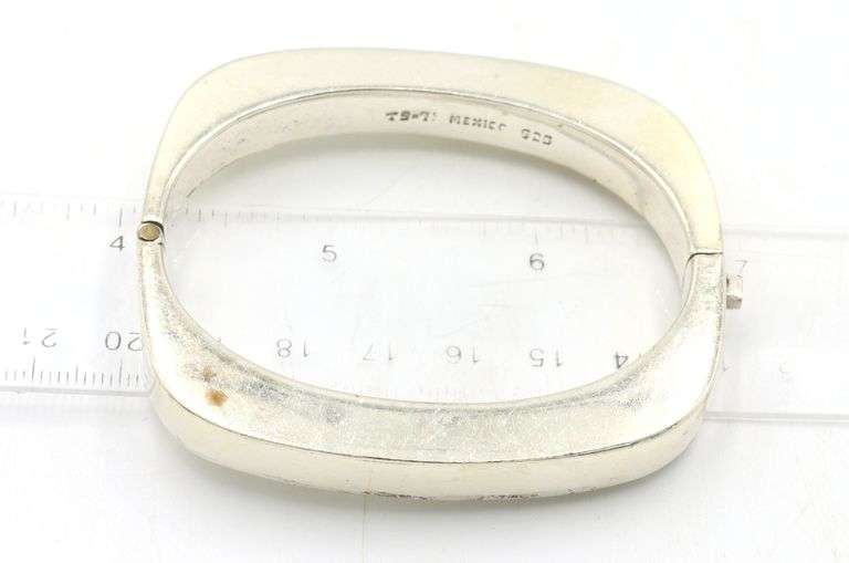 Group lot of 3 Vintage 925 sterling silver bangles