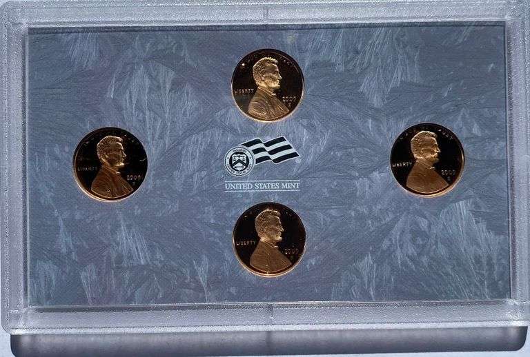 2 1909 Lincoln Bicentennial Proof Sets