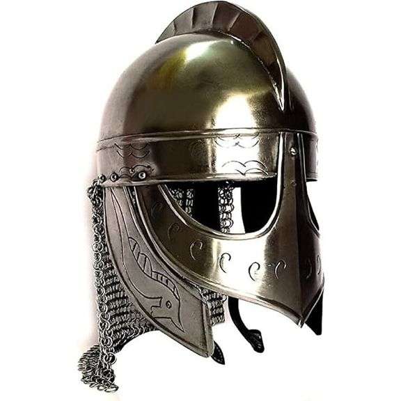 Premium Viking Wolf Steel Armor Helmet