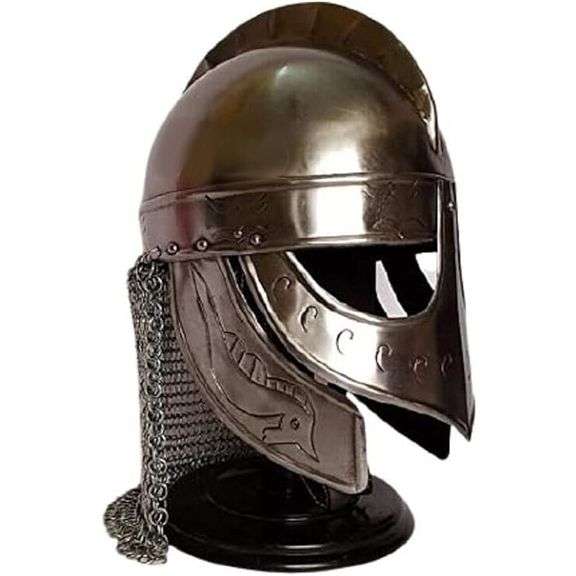Premium Viking Wolf Steel Armor Helmet