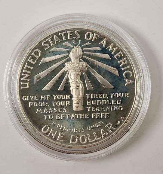 US Liberty Coins Ellis Island 1886 - 1986 Proof Set