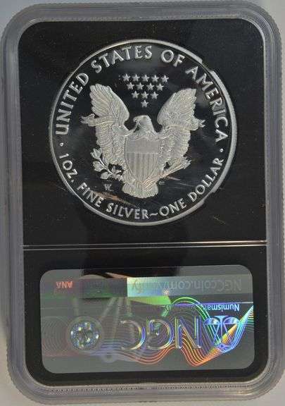 Flawless Signature Series 1st Day of Issue 2021-W $1 Silver Eagle NGC PF70 ULTRA CAMEO