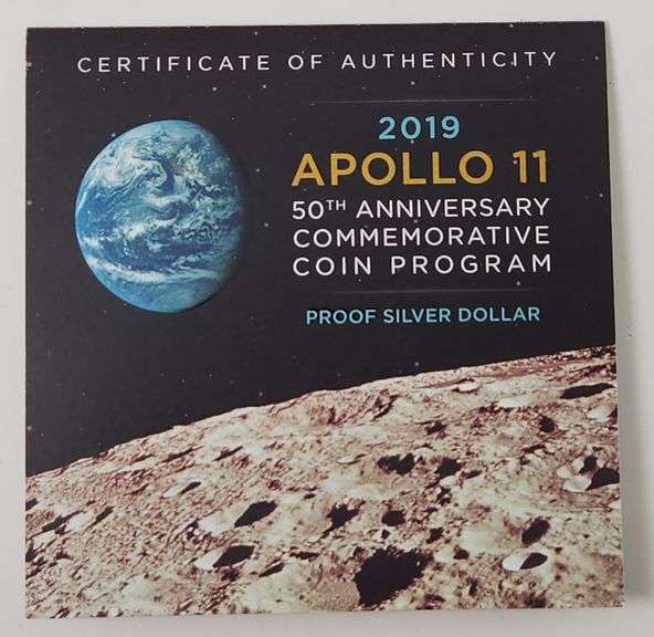 2019-P $1 Apollo 11 50th Anniversary PR DCAM