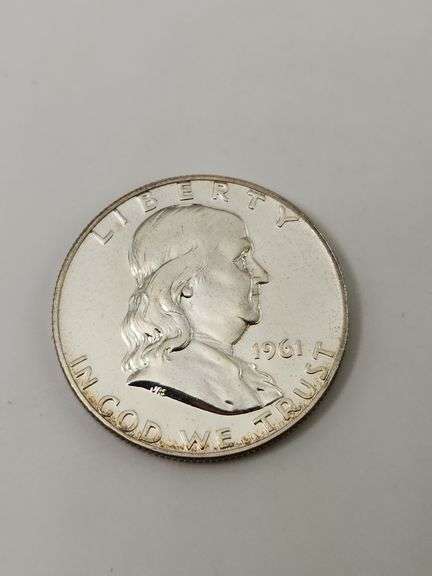 1961 Proof Quality Franklin Half Dollar