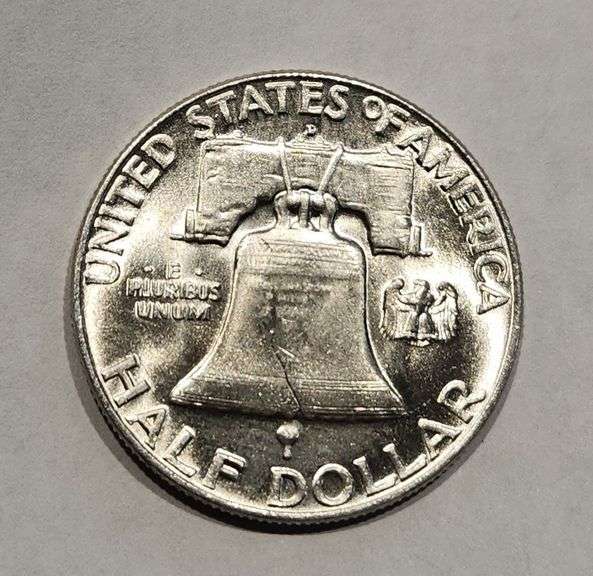 1963 D UNC Quality Franklin Half Dollar