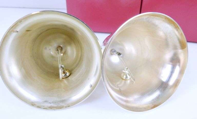 2 Reed & Barton Christmas Bells, 2013 & 2014