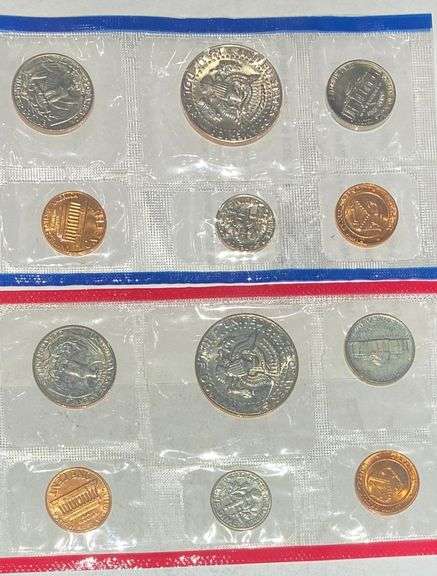 2 Each 1984-1987 US Mint Sets