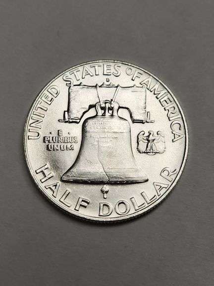 1962 D UNC Quality Franklin Half Dollar