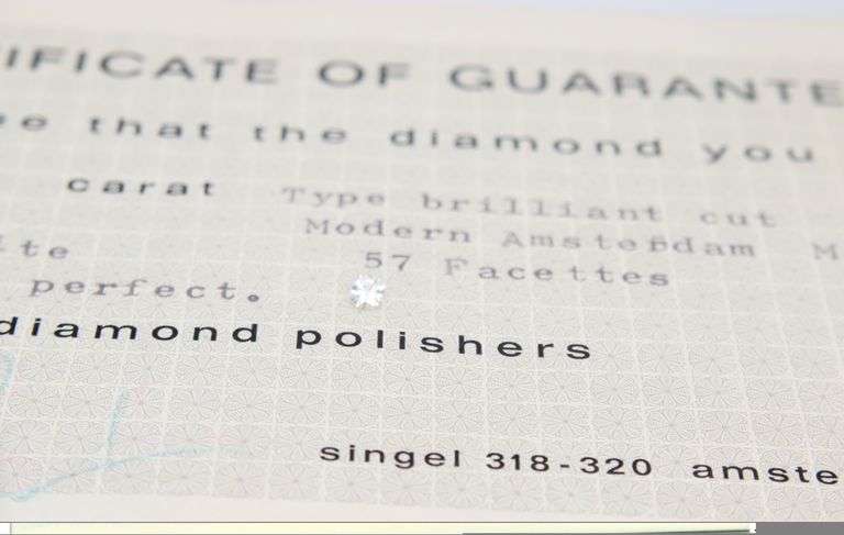 0.12ct RBC loose diamond with cert