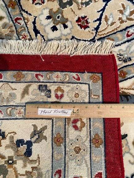 FINESILK & WOOL KASHAN RUG 10x14