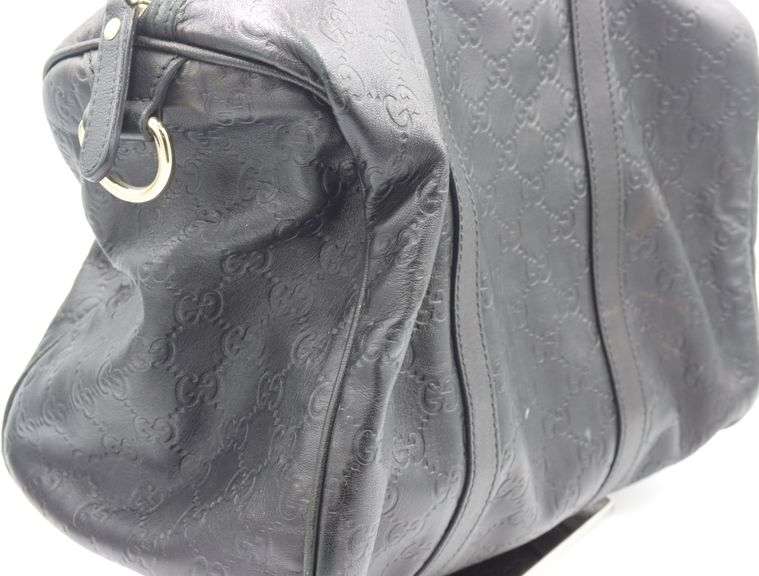 Gucci Joy Boston Guccissima Bag W/Dust Bag