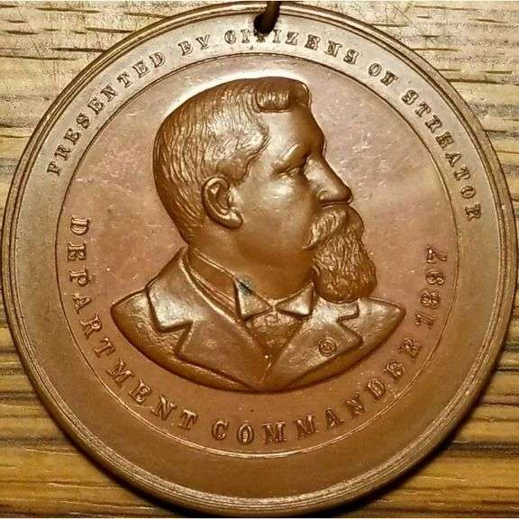 1897-1898 Civil War Veterans Medal Ribbon