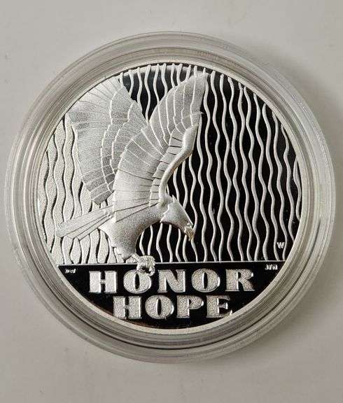 2011-W September 11th Silver National Medal US Mint Proof Medal with Box and COA