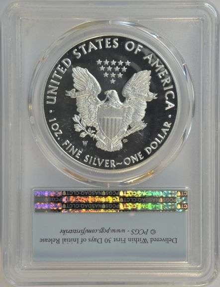 Perfect PCGS PR70DCAM First Strike 2017-W $1 Silver Eagle
