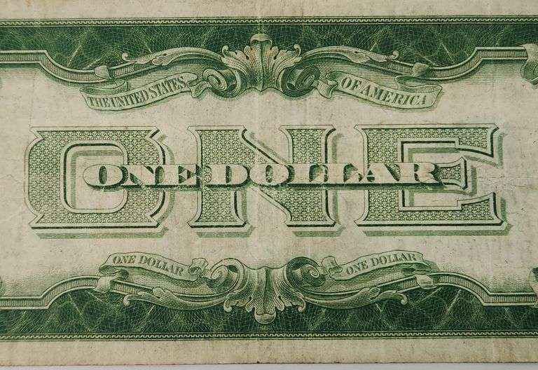 1928 A $1 Dollar Silver Certificate, Circulated