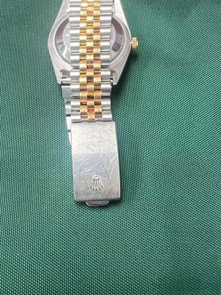 Rolex Men's Two-Tone Datejust 36mm with Sapphire Crystal | 1995, Champagne Dial