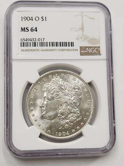 1904 O MS64 Silver Morgan Dollar