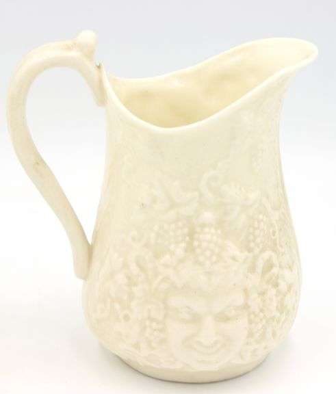 Group lot of 8 Belleek Ivy yellow mini creamer and bowls