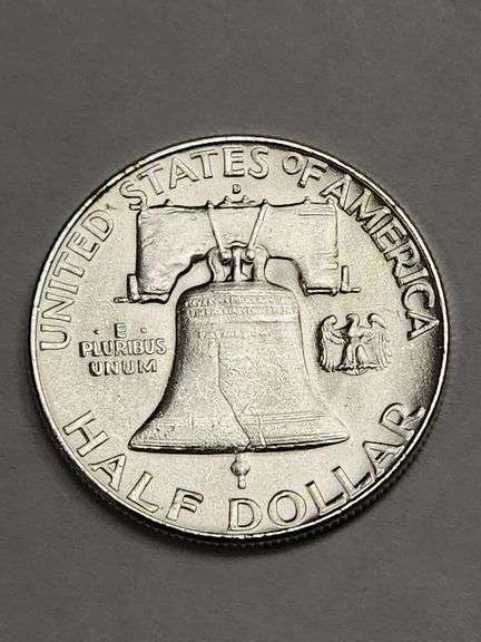 1962 D UNC Quality Franklin Half Dollar