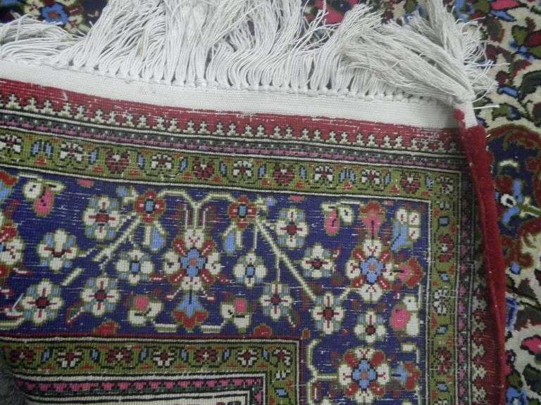 Handmade w/Silk Persian Qum 5.4x3.5