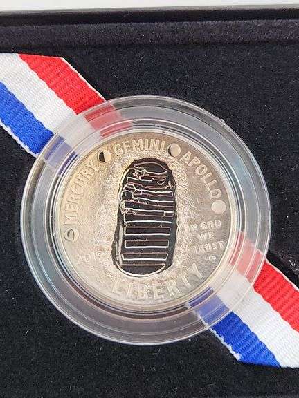 2019-S 50c Apollo 11 50th Anniversary PR DCAM