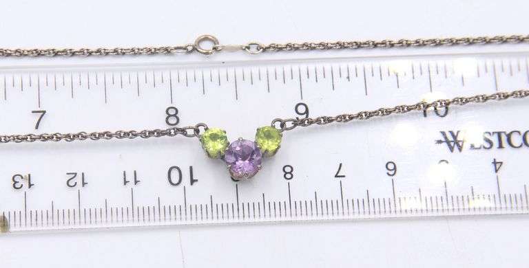 Lot of 4 Vintage 925 Sterling Silver Necklaces