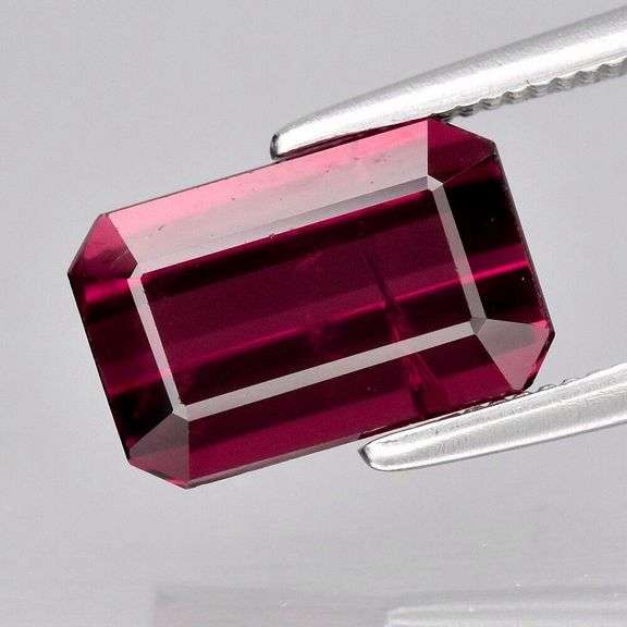 Top color 1.96ct rich violet Tourmaline