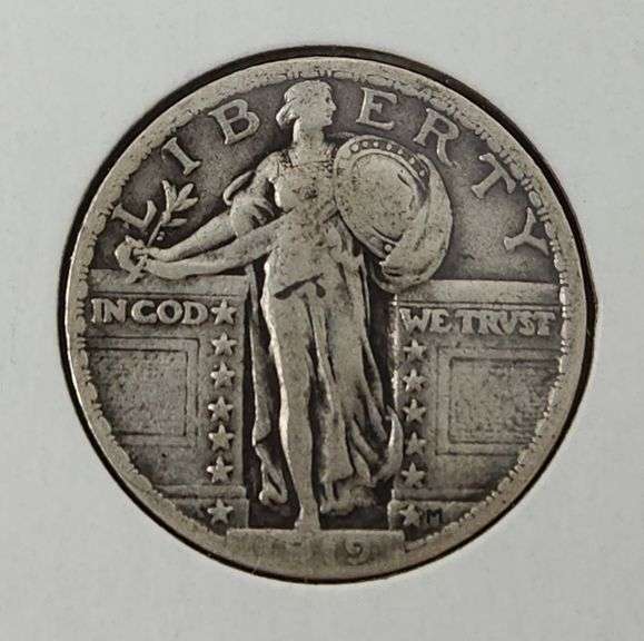 1919 P Standing Liberty Quarter, Circulated