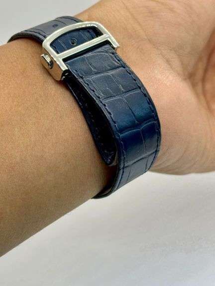 Cartier Ballon Bleu 42MM Steel Blue Dial Automatic Watch