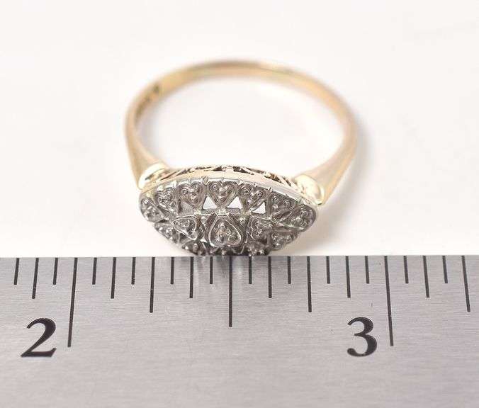 Fantastic Diamond Ring in 10K Yellow Gold