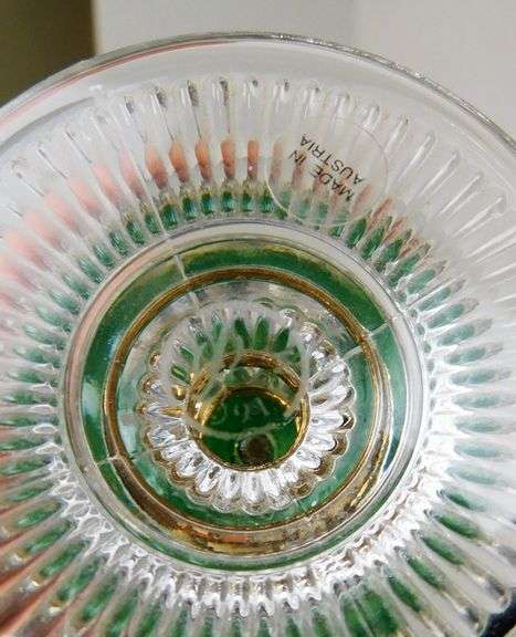 1991 Franklin Mint Faberge Crystal Egg