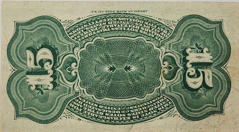 1863 United States 15 Cents Fractional Currency Bank Note