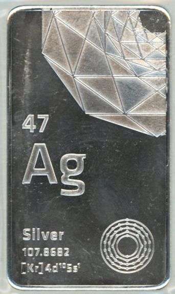 Great Freedom American Indian 10 Troy Oz pure .999 fine silver bar in plastic