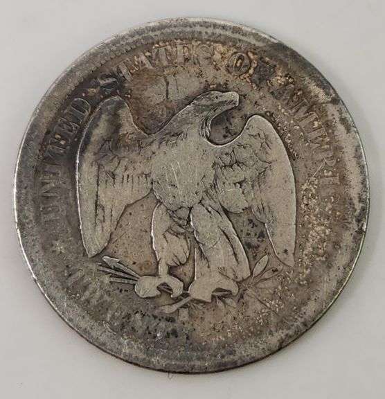 1875 Twenty Cent Coin, Circulated