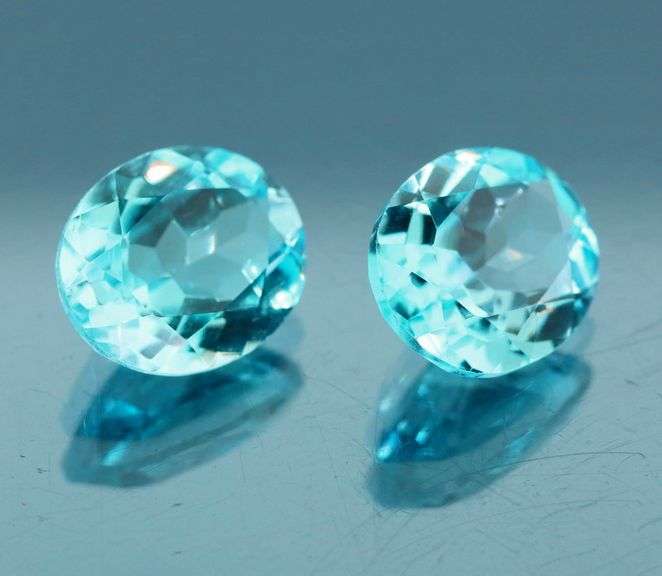 Beautifully matched 11.58ct Topaz pair