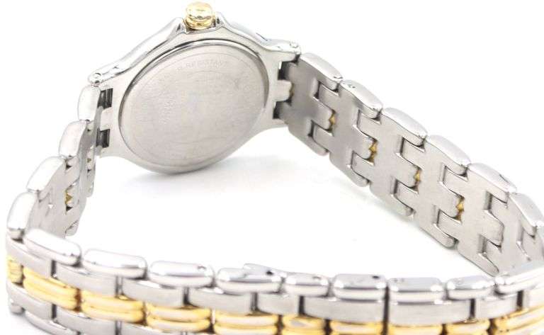 Movado Museum 2 tone quartz watch