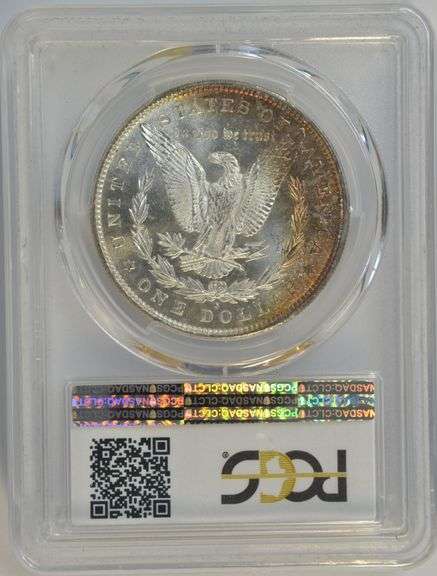 Gorgeous solid Gem BU 1880-S Morgan Silver Dollar. PCGS MS65