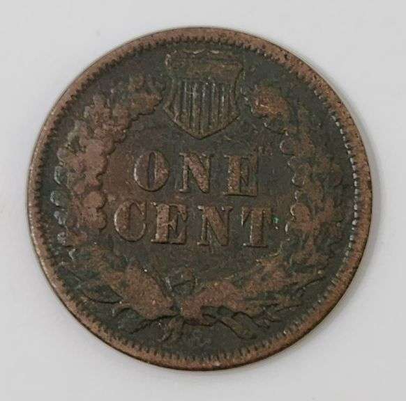 1874 Indian Head Cent DDO FS-101, Circulated