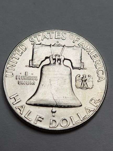 1962 D UNC Quality Franklin Half Dollar